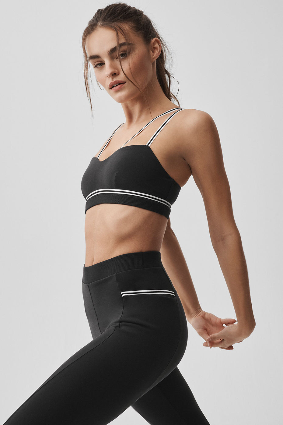 Airbrush Fast Track Bra - Black/White